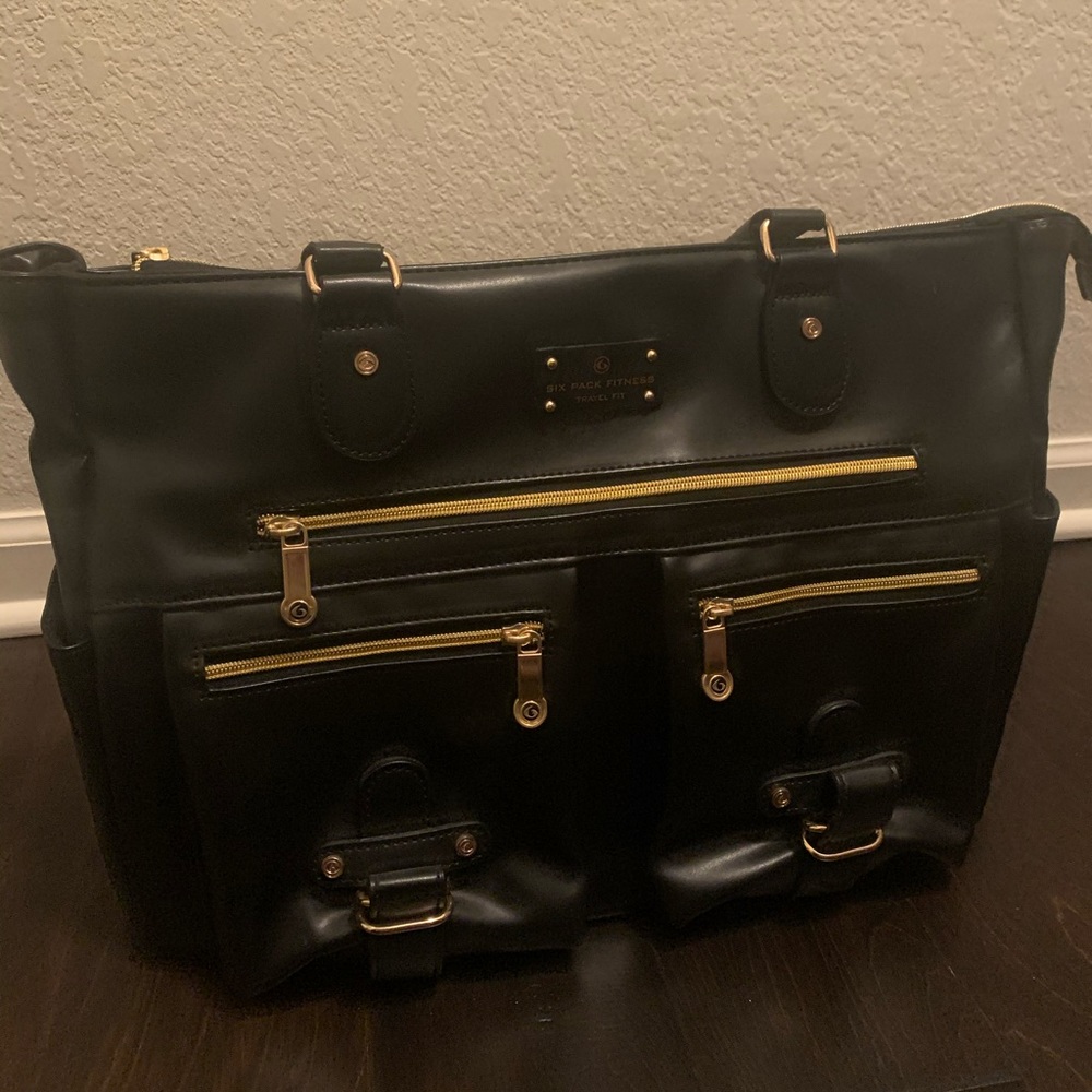 Six pack fitness meal management bag